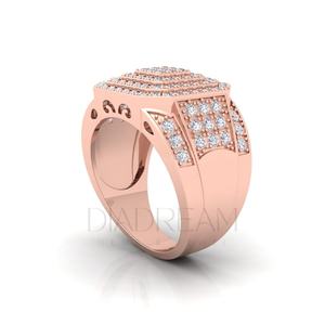 Bijoux Hip Hop Designer de luxe Anneaux Hip Hop Moissanite en argent sterling 925 avec clarté VVS améliorée Occasion de mariage à la mode - Product Image 3