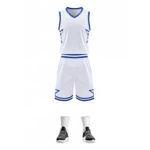 Uniformes de basket-ball respirants pour hommes Uniformes de basket-ball pour sublimation Uniformes de basket-ball personnalisés Importateur - Product Image 4