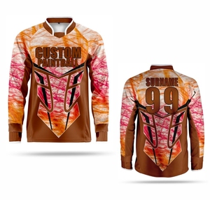 Camisetas de Paintball de manga larga personalizadas para hombres y uniformes de equipos juveniles con impresión de sublimación completa Fabricante de ropa deportiva - Product Image 2
