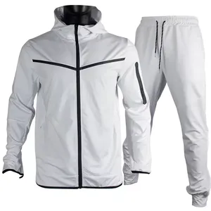 Survêtement en Polyester de qualité supérieure pour hommes, vêtements de gymnastique, dernière conception, couleur personnalisée, taille, Style ODM - Product Image 6