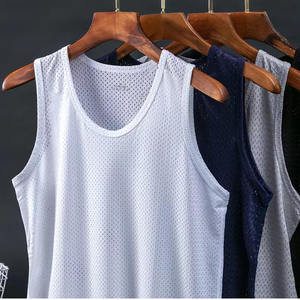 High Quality Material Custom Logo Printed Sleeveless Men's Tank Top Quick Dry And Breathable <b>Gym</b> Sports <b>Vest</b> OEM Available - Product Image 4
