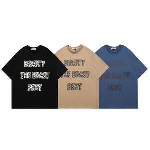 Conception de vêtements maçonniques personnalisés impression col rond demi-manches hommes Alphabet col rond T-shirts acheter respirant hommes T-shirt - Product Image 6