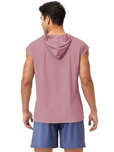 Chalecos Deportivos Personalizados sin Mangas para Hombre, Nuevo Estilo, Sudadera con Capucha, Material Transpirable - Product Image 6