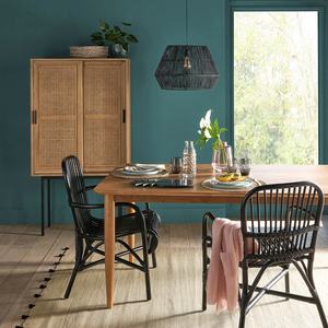 Dinning Room <b>Chairs</b> Home Furniture Set Simple Elegant Wholesale <b>Rattan</b> Dinner <b>Chair</b> From Vietnam Factory - Product Image 2