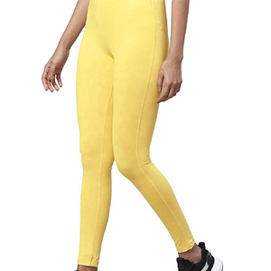 Super doux coloré taille haute décontracté Fitness Leggings femmes Gym extensible respirant antibactérien femmes Leggings - Product Image 5