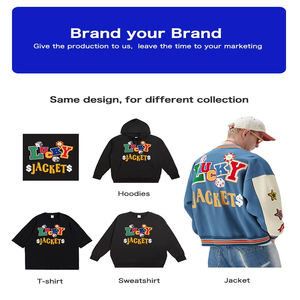 Ensemble survêtement homme personnalisé 2026, sweat-shirt oversize en coton épais et pantalon de jogging ample - Product Image 6