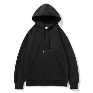 Sweats à capuche en coton personnalisés pour hommes Pull à capuche Taille ample Sweats à capuche et sweat-shirts pour hommes Impression décontractée Sweats à capuche personnalisés - Product Image 4