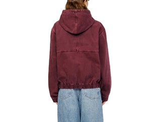 Customized Logo Heavy Weigh Cotton Denim Quality Embroidery New Fashion Style Canvas <b>Worker</b> <b>Jacket</b> for Man - Product Image 2