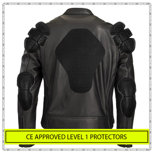 Veste en cuir pour moto pour femmes, homologuée CE, veste de motard élégante pour l'hiver et l'automne, taille plus, imperméable, veste courte pour la conduite - Product Image 3
