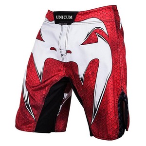 กางเกงขาสั้นสำหรับผู้ชายกางเกงขาสั้นสำหรับมวยไทย MMA แบบออกแบบได้ตามต้องการ - Product Image 4