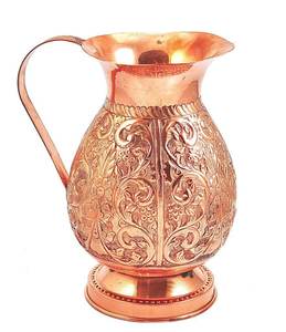 High Quality Pure Copper Water Jug Brass Handle Customizable Shape Including Lid Competitive Price for Tea Pots Kettles - Product Image 5