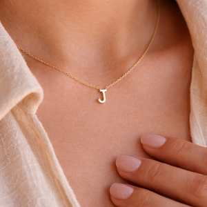 Stylish Stainless Steel Initial <b>Necklace</b> with Diamond Pearl & Zircon Accents for Weddings Parties Gifts - Product Image 2