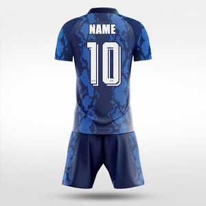 Maillots de football personnalisés WS204GYUM3 Nightcrawler, kit de maillots de sport sublimés pour équipe - Product Image 3