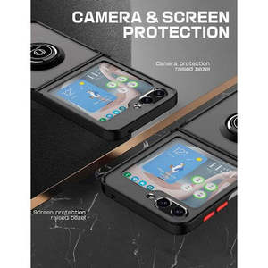 Étuis avec support magnétique pour Samsung Galaxy Z Flip7 Fe Samsung Galaxy Z Flip6 Bleu - Product Image 3