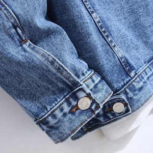 Chaqueta Vaquera de Mezclilla de Alta Calidad y Moda para Hombre, 100% Algodón, Estilo Urbano Personalizado, Chaqueta Vaquera Informal para Hombre - Product Image 5