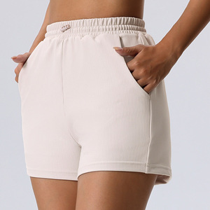 Women's Double Layer High Waisted Bermuda Shorts Quick Dry Sporty Gym Athletic Shorts for <b>Yoga</b> Volleyball Tennis Workouts - Product Image 6