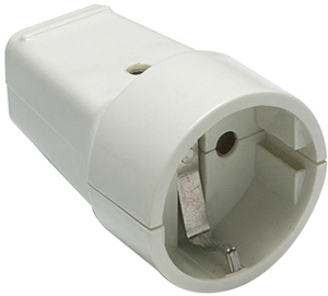 Base aerea bipolare con TTL bianco 16A 250V in termoplastica (Famatel 2101) - Product Image 1