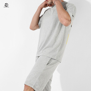 ชุดเสื้อยืดกางเกงขาสั้นและเสื้อยืด2ชิ้นสำหรับผู้ชายชุด2ชิ้นแบบลำลองสำหรับฤดูร้อน - Product Image 6