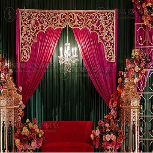 Small Wooden Kundan Hanging <b>Frame</b> for <b>Wedding</b> Decorations - Product Image 4