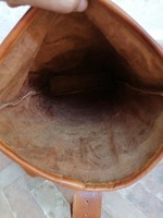 Sac à dos marocain Fait main unisexe Boho cuir Cuir marron
