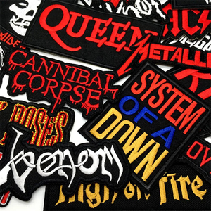 Parches bordados personalizados 3D Cabeza de Vaca de hierro a granel parche para coser para chaquetas camisas sombreros tela Material principal formas de flores de corazón - Product Image 5