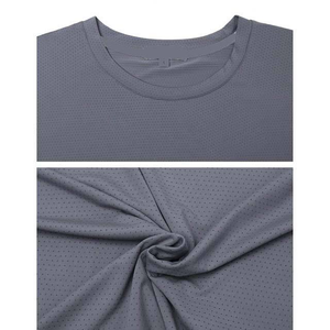 Camisas y pantalones cortos atléticos para hombre, conjunto deportivo de manga corta, chándal informal de verano con servicio OEM - Product Image 4