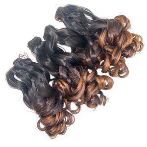 Extensions de cheveux humains vietnamiens de couleur personnalisée rebondissante pour bébé de la plus haute qualité 4 faisceaux et 1 ensemble frontal - Product Image 2