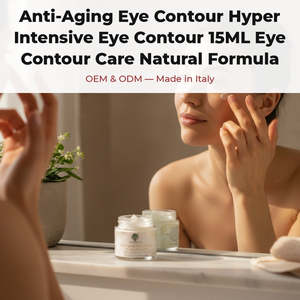 Soin Contour des Yeux Anti-Âge Hyper Intensif 15ML Formule Naturelle pour Hommes avec RedMoringa OEM Marque Privée Italie - Product Image 2