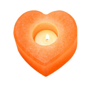 Prix d'usine en gros 100% naturel fabriqué à la main cristal de l'Himalaya rose sel thé lumière bougeoirs dans diverses formes OEM - Product Image 6