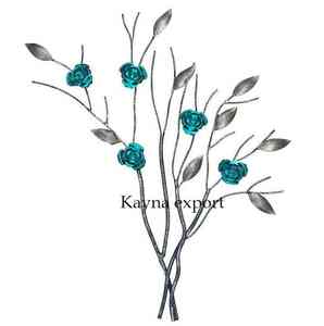 ART MURAL EN FLEURS EN MÉTAL LE PLUS VENDU ART MURAL EN FER FONDUE ART MURAL EN MÉTAL PAS CHER AVEC NOUVELLES COULEURS À PRIX RÉDUIT ART FLEURI - Product Image 2