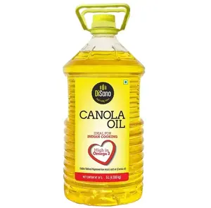 Bán buôn hữu cơ không biến đổi gen dầu Canola dầu thực vật nấu ăn lạnh ép dầu Canola thực phẩm sức khỏe giá rẻ giá