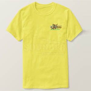 Camiseta bordada de nuevo estilo de alta calidad superventas diseña la tuya con bajo MOQ hecho de 100% algodón - Product Image 3