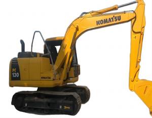 Komatsu PC130 original utilisé pelle rétro hydraulique pelle sur chenilles 13 tonnes Komatsu excavatrice - Product Image 1