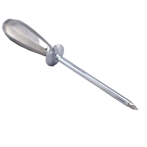 Instrumento de Inseminación Veterinaria de Acero Inoxidable de Calidad Alemana, Cánula con Mango de Madera para Ganado, Precio Económico - Product Image 3