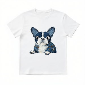 T-Shirt Unisex 100% Cotone 210GSM Stile Casual con Stampa Personalizzata Tecnica DTG Modello Rose - Product Image 2