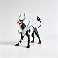 Figurine noire Garurumon, modèle GK d'anime, jouet tendance, statue, article de collection, décoration de table, cadeau d'anniversaire, article populaire