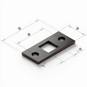 13mm Steel Rod <b>Locking</b> Part 261 for Gate and Door Bolts FUHR-Pack of 10-Fencing Trellis & Gates - Product Image 3