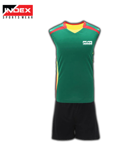 Ensemble d'uniformes confortables unisexe en polyester 100% à séchage rapide pour le volley-ball - Product Image 1