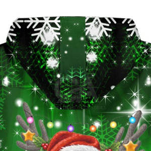 Venta caliente Nueva llegada Mujeres Sudaderas CON CAPUCHA DE Navidad Venta al por mayor de diseño personalizado Mujeres Sudaderas CON CAPUCHA DE Navidad - Product Image 5