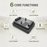 Traceur GPS solaire G10 en gros pour bétail, 15000 mAh, 4G, pour bovins, ovins, équins, avec application gratuite, alerte géofence et entraînement à 3 niveaux