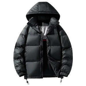 Veste d'hiver épaisse et chaude de haute qualité pour hommes Manteaux rembourrés décontractés avec tissu en toile Vente en gros Veste polaire de haute qualité - Product Image 4