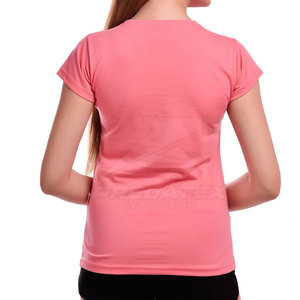 Camiseta de algodón ligera ajustada para mujer Ropa de verano elegante para adultos Transpirable y 100% algodón - Product Image 3