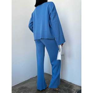 Conjunto de Suéter de Punto Estilo Pescador para Mujer, Colección 1006 - Product Image 3
