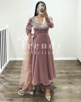 Ensemble complet Salwar Kameez Dupatta en Faux Georgette pour femme, prêt-à-porter, entièrement cousu, broderie, design moderne, idéal pour les fêtes