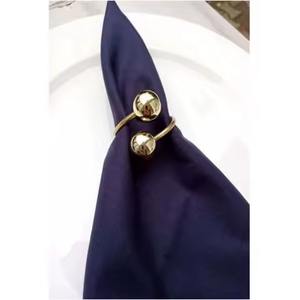 Anillo para Servilletas de Aluminio de Diseño, Excelente Calidad, Hecho a Mano, Anillo para Servilletas Chapado en Oro, Nuevo - Product Image 6