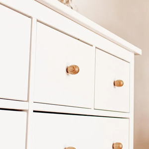 Classic wooden oval <b>knob</b> pull drawer cabinet for home dresser <b>door</b> cabinet furniture <b>decorative</b> kitchen wardrobe handle <b>knobs</b> - Product Image 1
