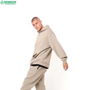Wholesale New Style Lightweight Quick Dry Breathable Unisex Zipper Hoodies <b>Thick</b> <b>Fleece</b> 100% Cotton Winter Sweatshirts - Product Image 3