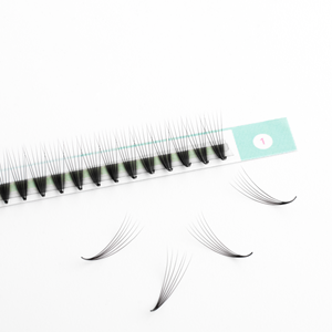 Extensions de cils pré-faites à base pointue collées, volume étroit .03 .05 .07, extensions de cils faites à la main, fournitures pour techniciens en cils, vente en gros - Product Image 3