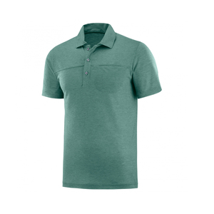 Polo con diseño de logotipo personalizado para hombre al por mayor, ropa de golf, Camiseta lisa de secado rápido de negocios formal, camiseta Polo transpirable duradera - Product Image 3