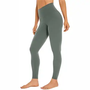 Damen-Yoga-Leggings neuestes Design weiche Damen-Leggings Neues Fitness-Kleidungsstudio 4-Wege-Stretch-Fitnesskleidung Leggins